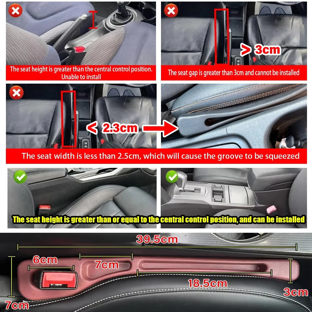 Car Seat Gap Filler - Velocta